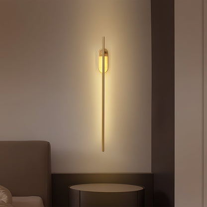 Stick Shaped Metal Wall-mounted light Sconce