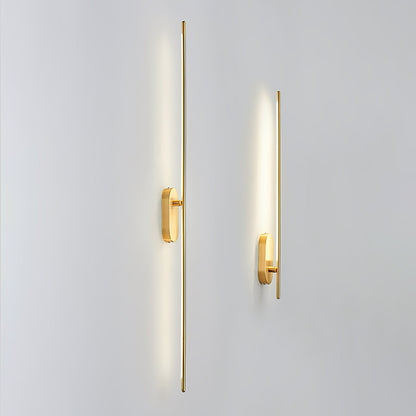 Stick Shaped Metal Wall-mounted light Sconce