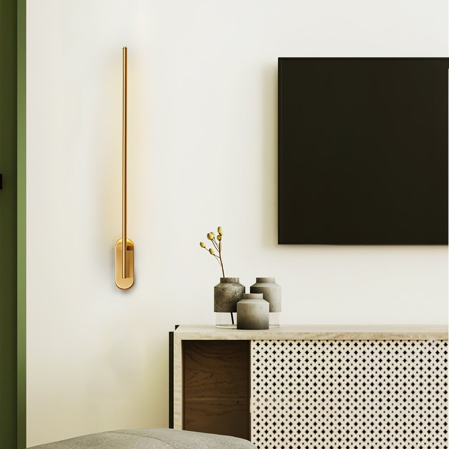 Stick Shaped Plug In Wall-mounted light Sconce