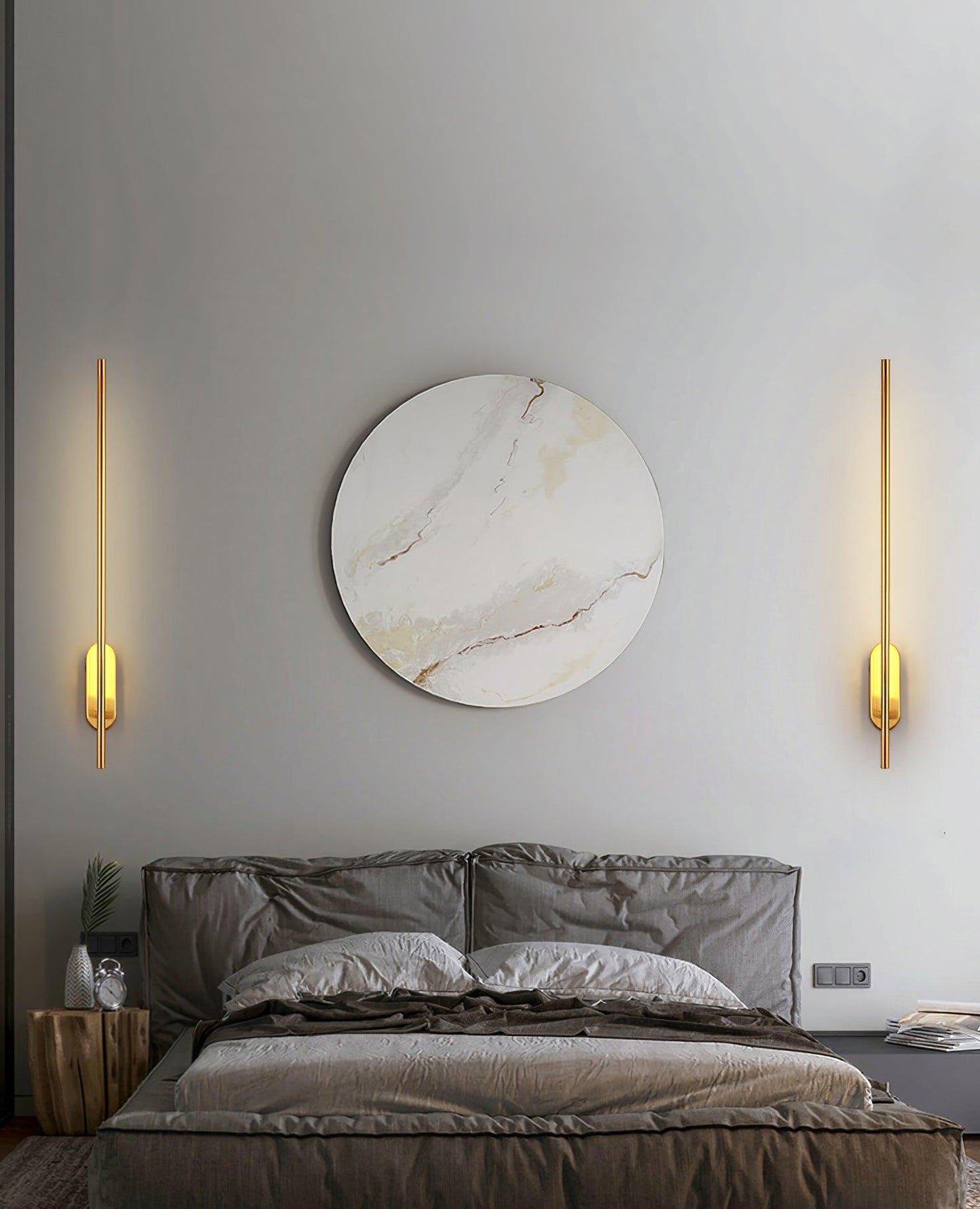 Stick Shaped Plug In Wall-mounted light Sconce