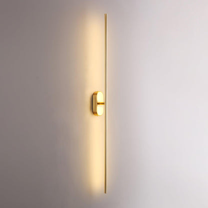 Stick Shaped Metal Wall-mounted light Sconce