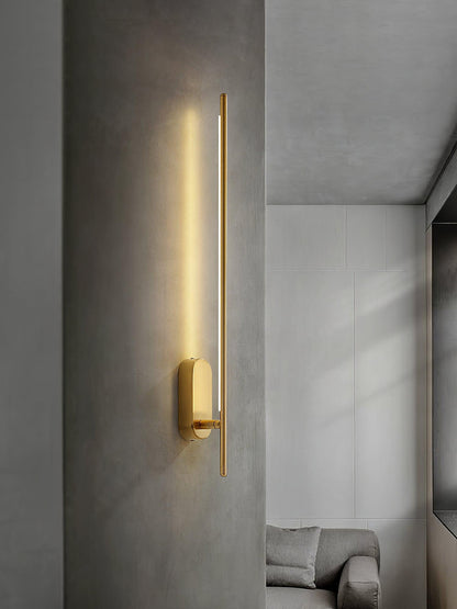 Stick Shaped Metal Wall-mounted light Sconce