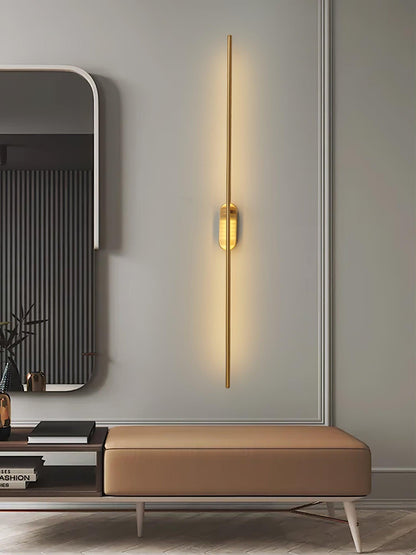 Stick Shaped Metal Wall-mounted light Sconce