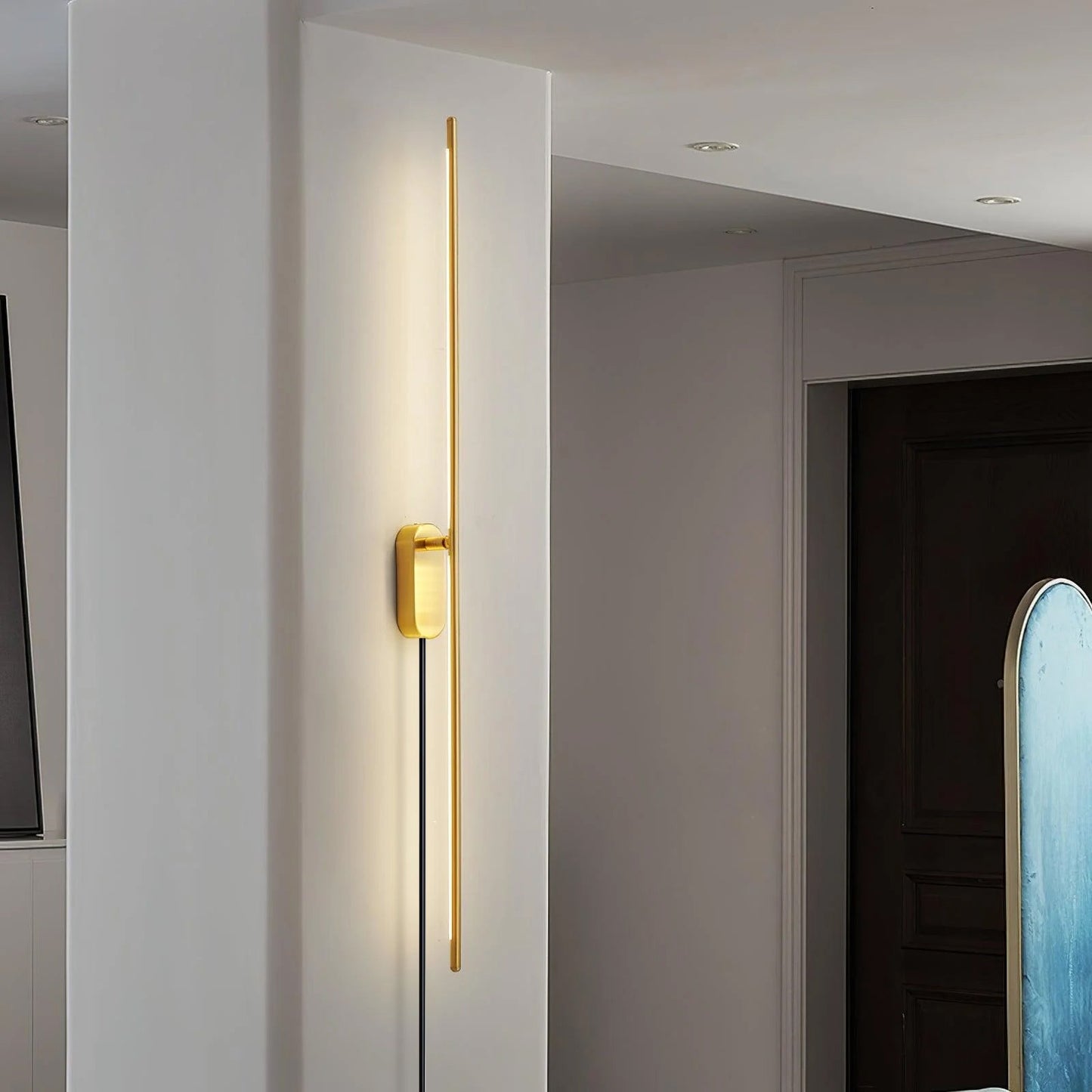 Stick Shaped Plug In Wall-mounted light Sconce