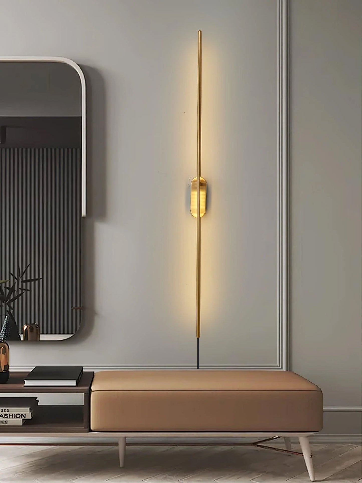 Stick Shaped Plug In Wall-mounted light Sconce