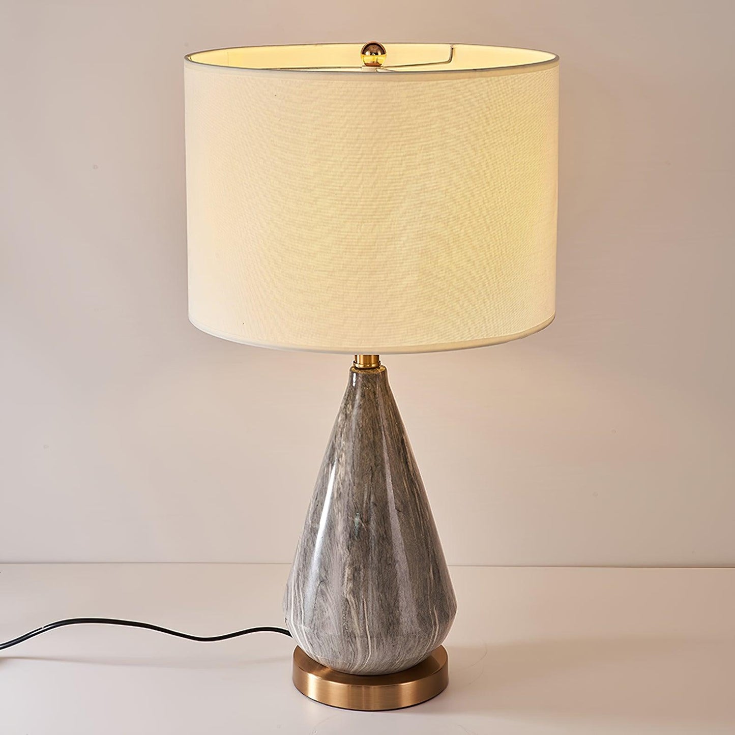 Marble Diamond Accent lamp Table Lamp