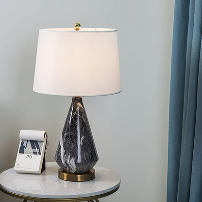 Marble Diamond Accent lamp Table Lamp