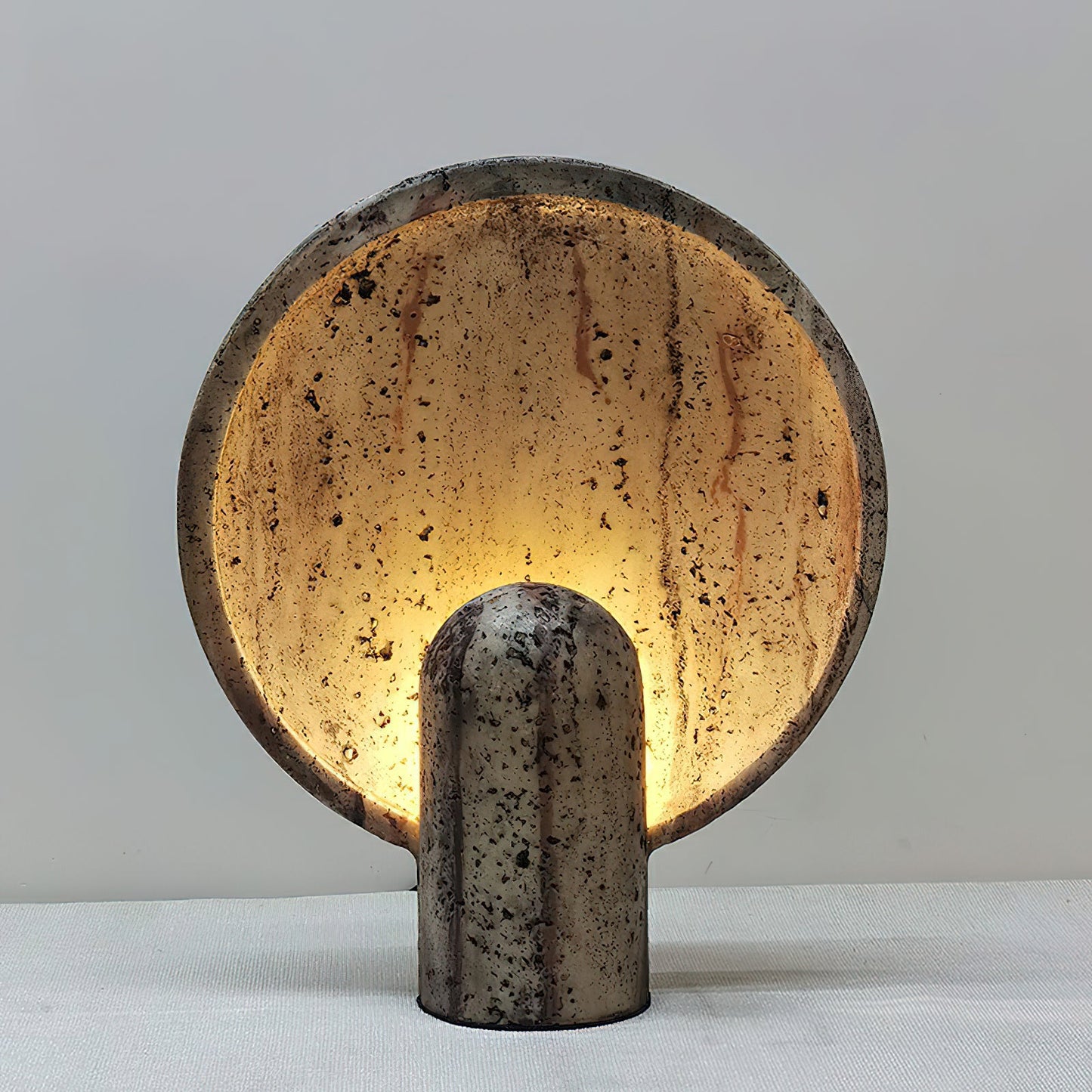 Eclipse Stone Nightstand lamp Table Lamp