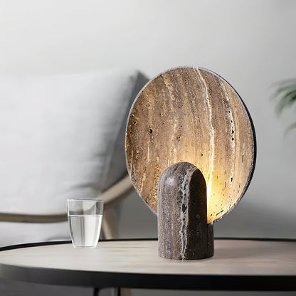 Eclipse Stone Nightstand lamp Table Lamp