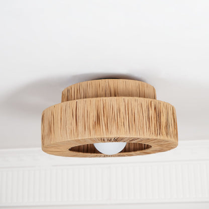 Straw Art Ceiling light Ceiling Lamp