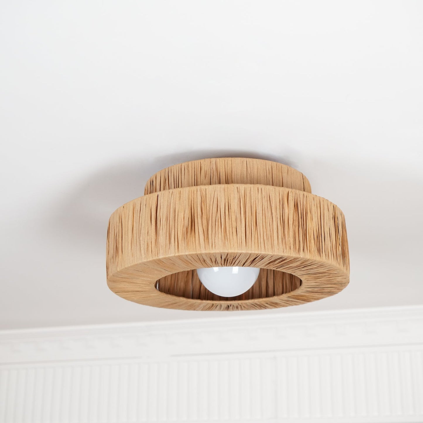 Straw Art Ceiling light Ceiling Lamp