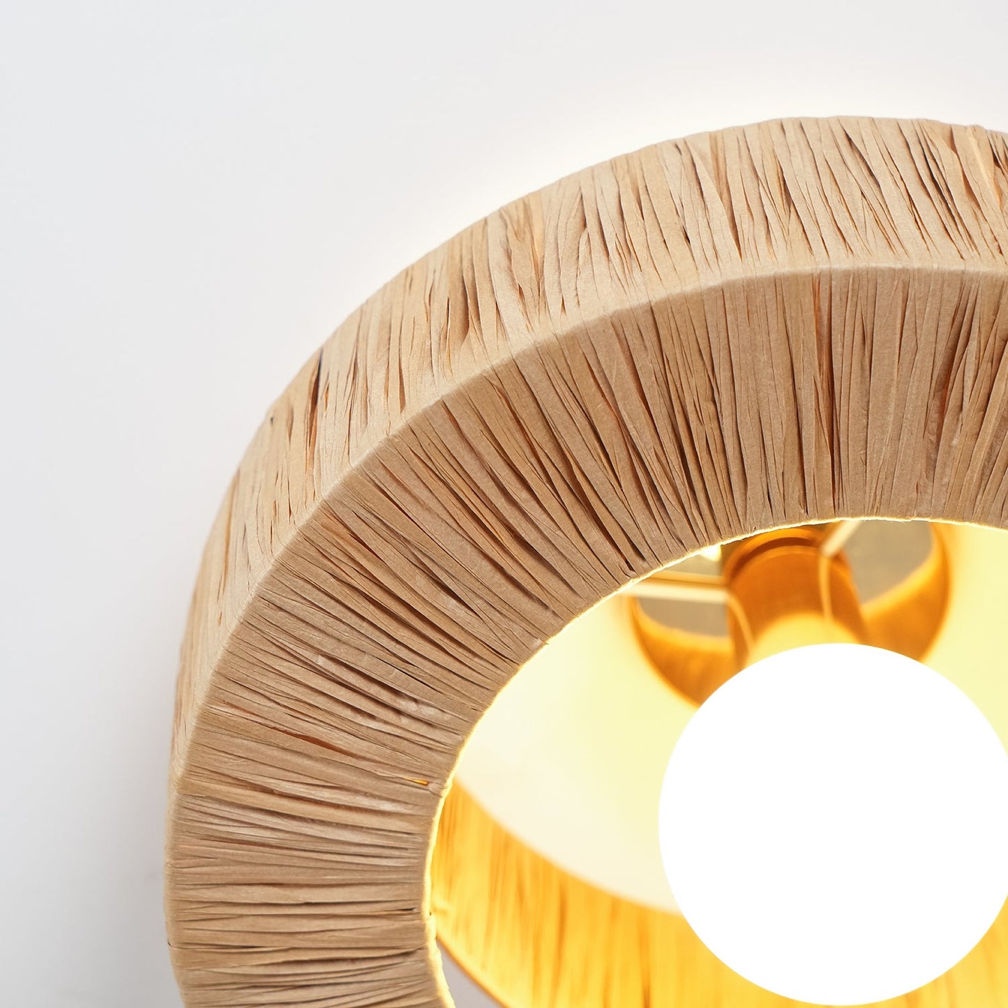 Straw Art Ceiling light Ceiling Lamp