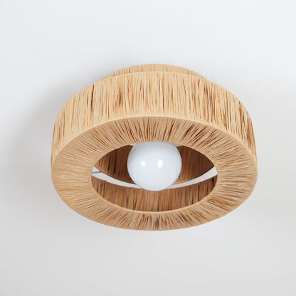 Straw Art Ceiling light Ceiling Lamp