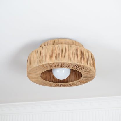 Straw Art Ceiling light Ceiling Lamp