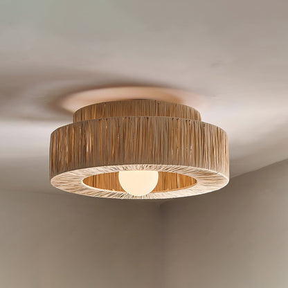 Straw Art Ceiling light Ceiling Lamp