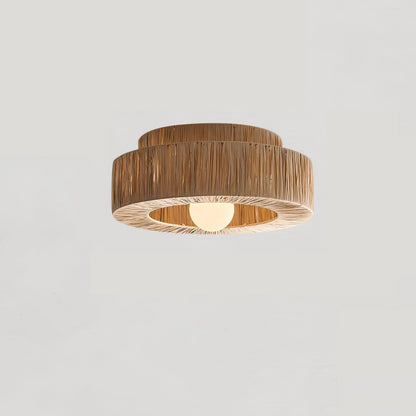 Straw Art Ceiling light Ceiling Lamp