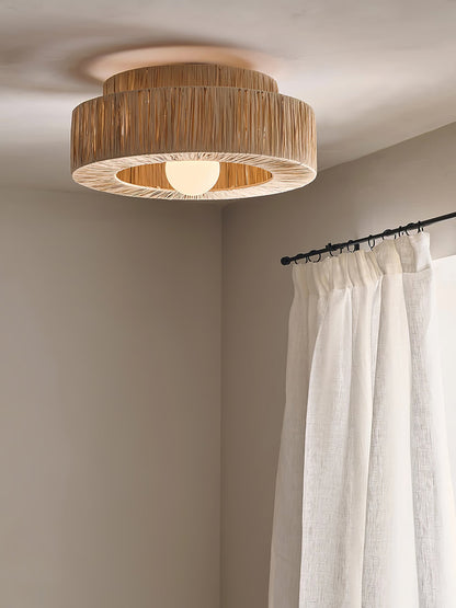 Straw Art Ceiling light Ceiling Lamp