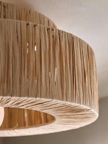 Straw Art Ceiling light Ceiling Lamp