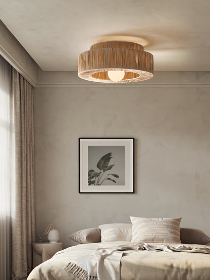 Straw Art Ceiling light Ceiling Lamp