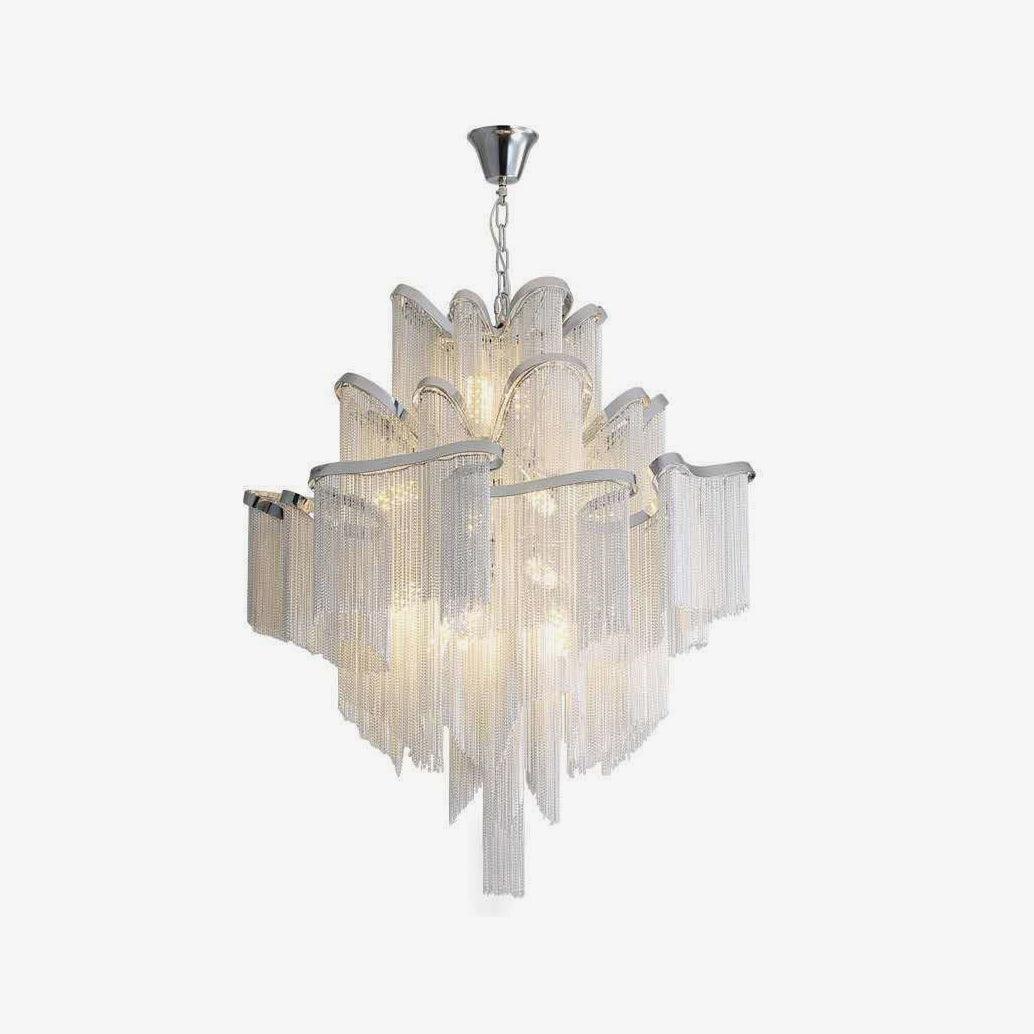 Stream Chain Gasolier Chandelier