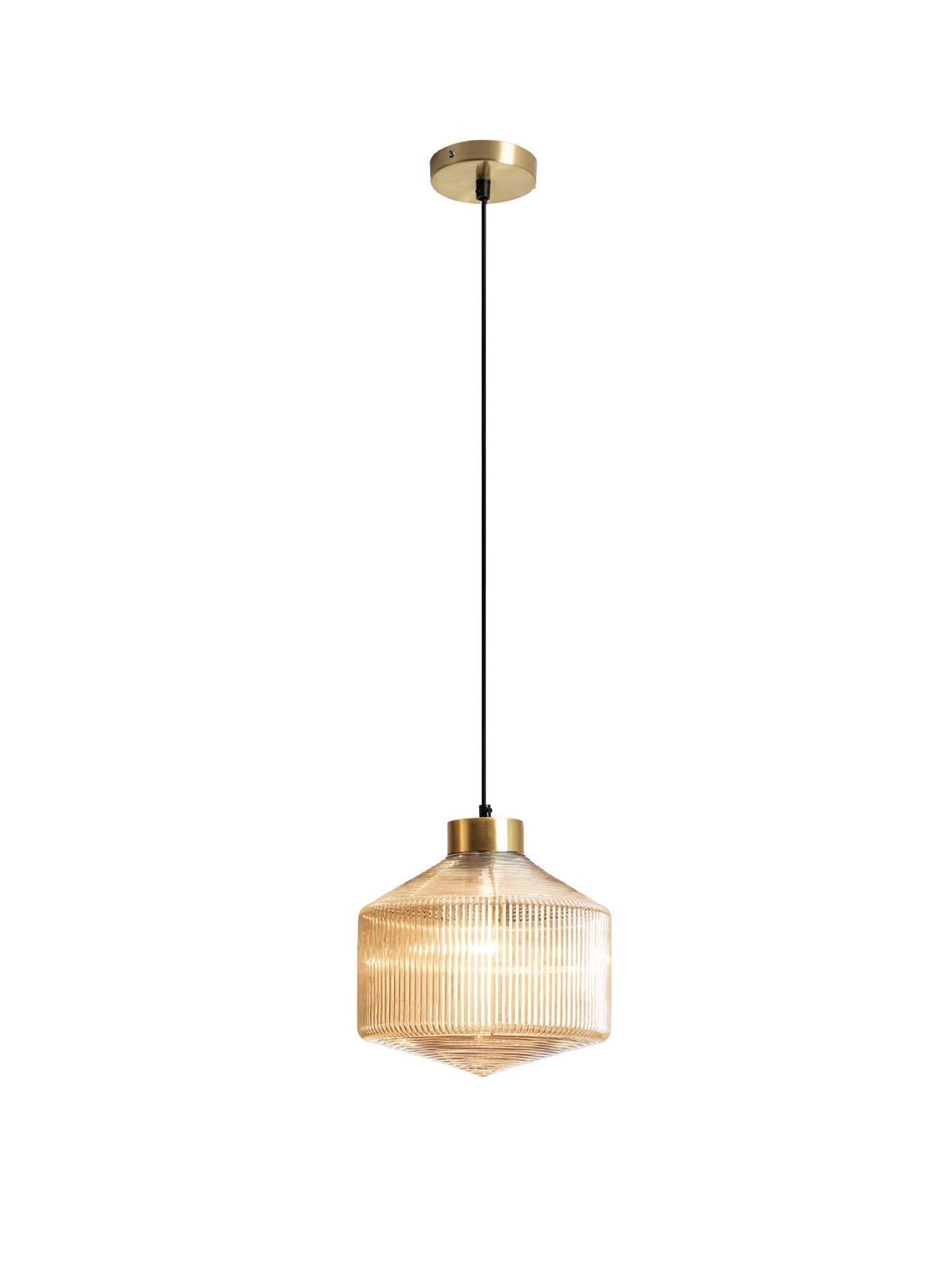 Striped Spinning Top Droplight Pendant Light