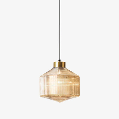 Striped Spinning Top Droplight Pendant Light