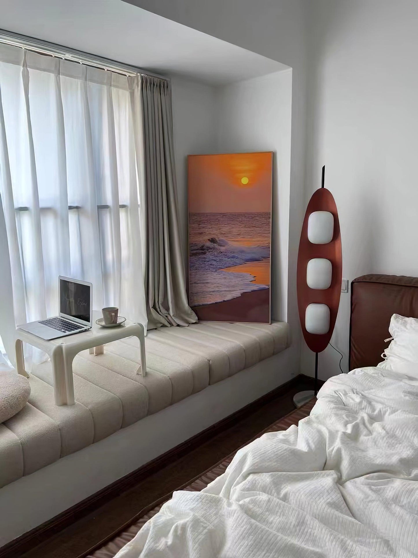 Surfboard Uplight Lamp Floor Lamp