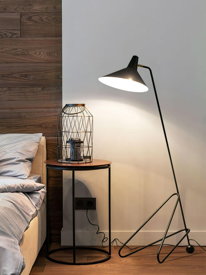 Svelte Noir Ambient Floor Lamp Floor Lamp