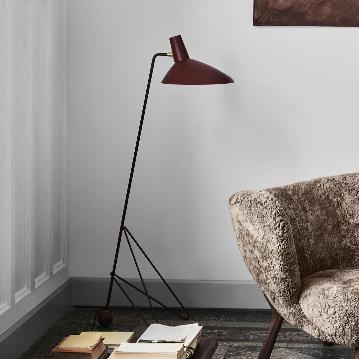 Svelte Noir Ambient Floor Lamp Floor Lamp