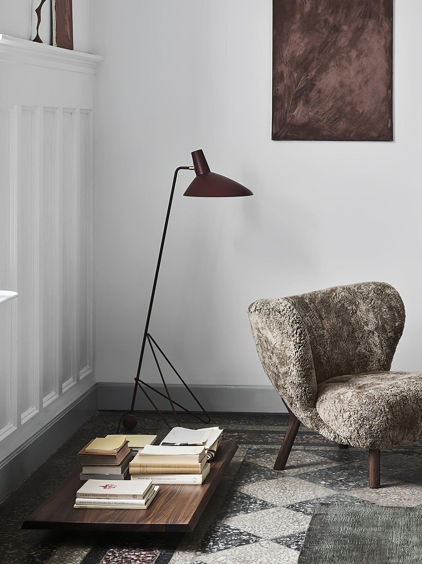 Svelte Noir Ambient Floor Lamp Floor Lamp