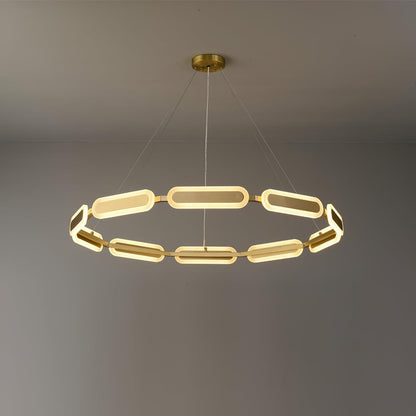 Swirl Crown Chandelier