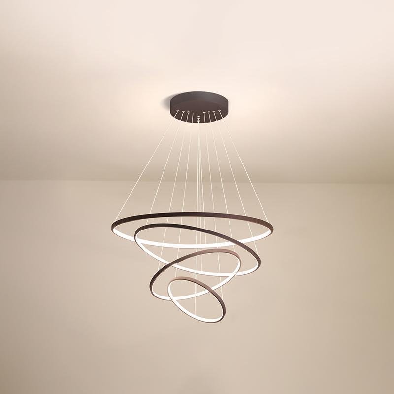 Hanging Dining Room Chandelier Modern Chandelier with Remote Control