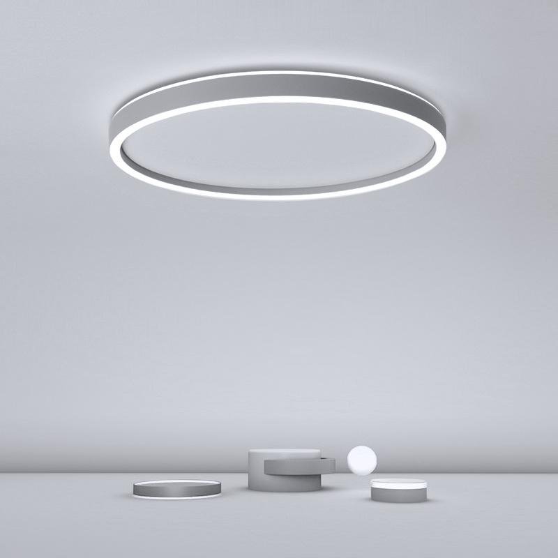 Modern Circle Halo Shaped Flush Mount Llight Bedroom Ceiling Lights