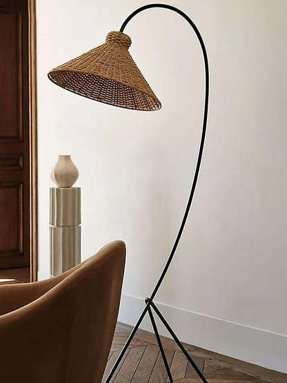 Tana Woven Free-standing Lamp Floor Lamp