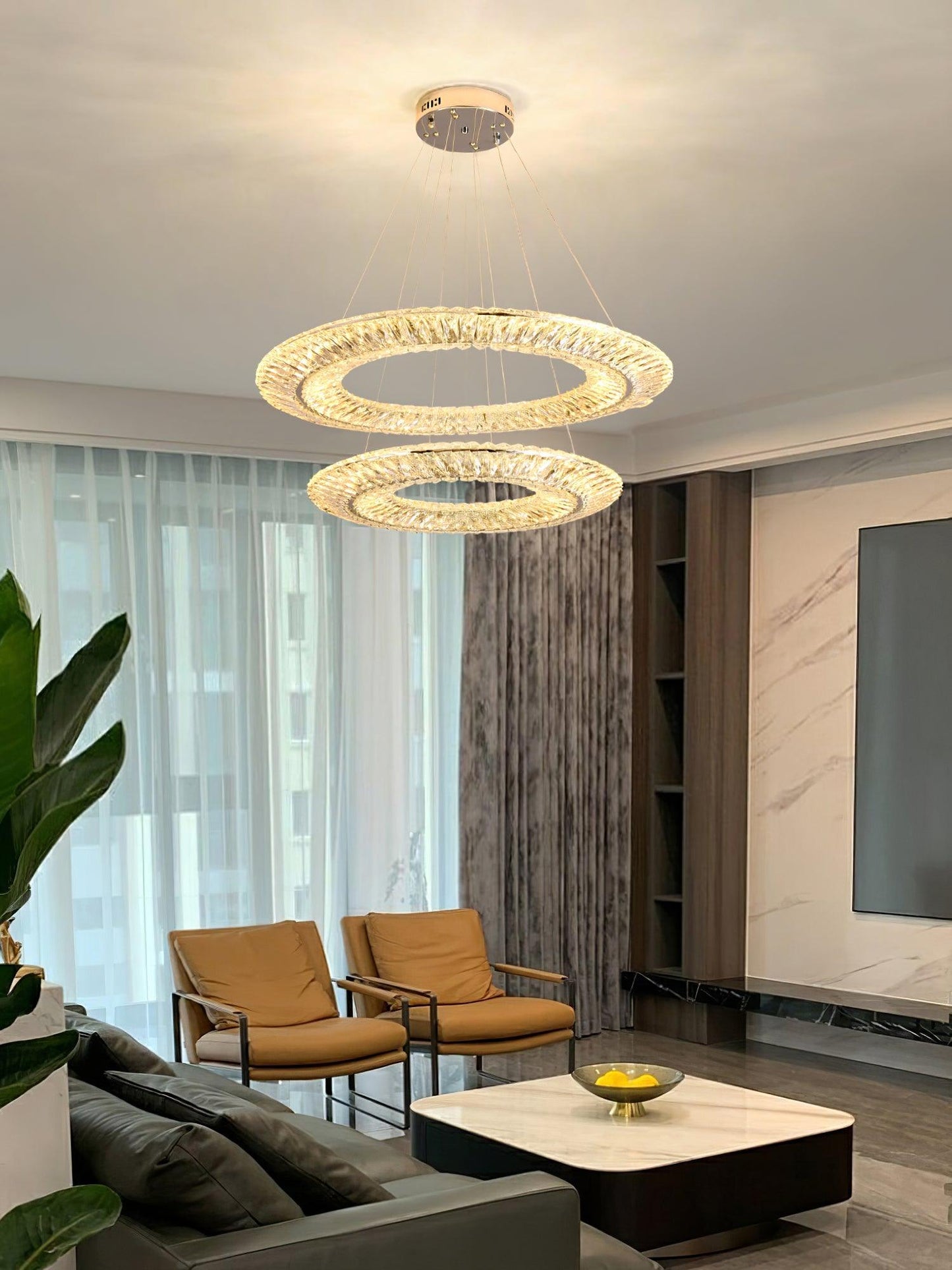 Tanager Geometric Electrolier Chandelier