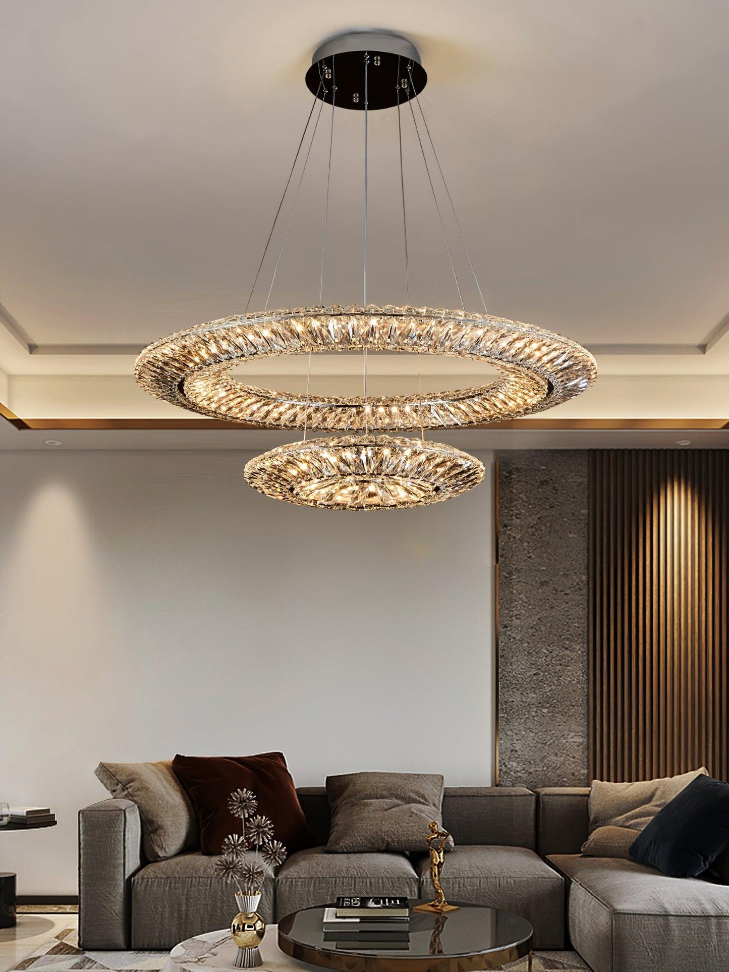 Tanager Geometric Electrolier Chandelier