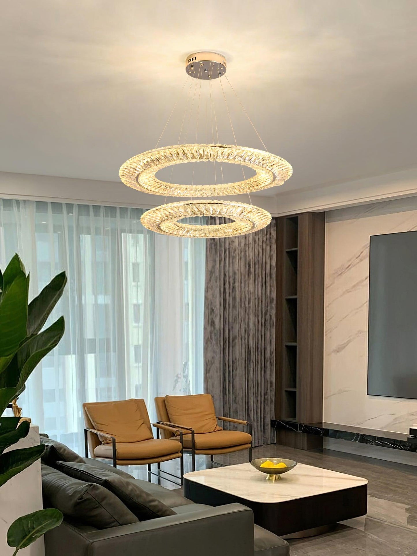 Tanager Geometric Electrolier Chandelier