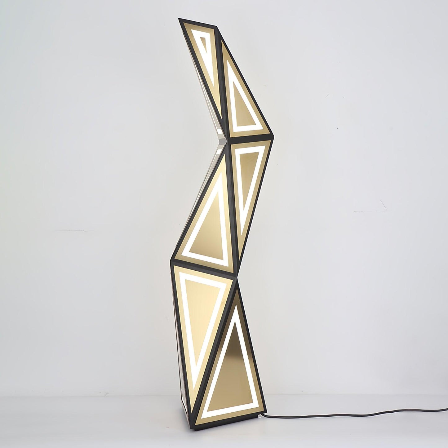 Tapered Cube Accent Lamp Floor Lamp