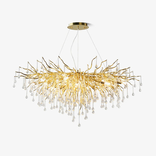 Teardrop Crystal Electrolier Chandelier