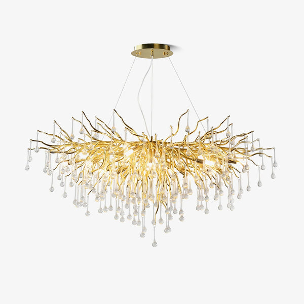 Teardrop Crystal Electrolier Chandelier