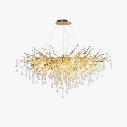 Teardrop Crystal Electrolier Chandelier