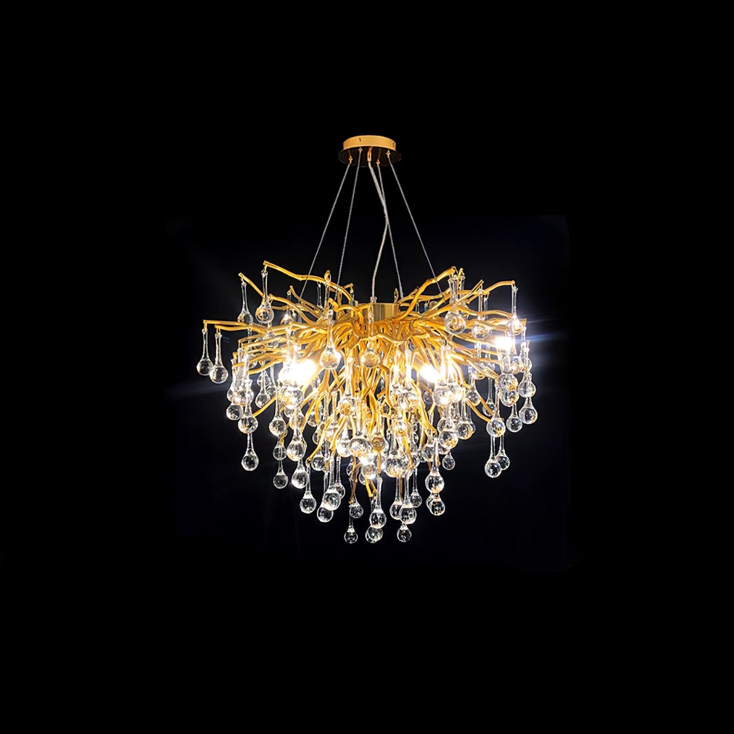 Teardrop Crystal Electrolier Chandelier