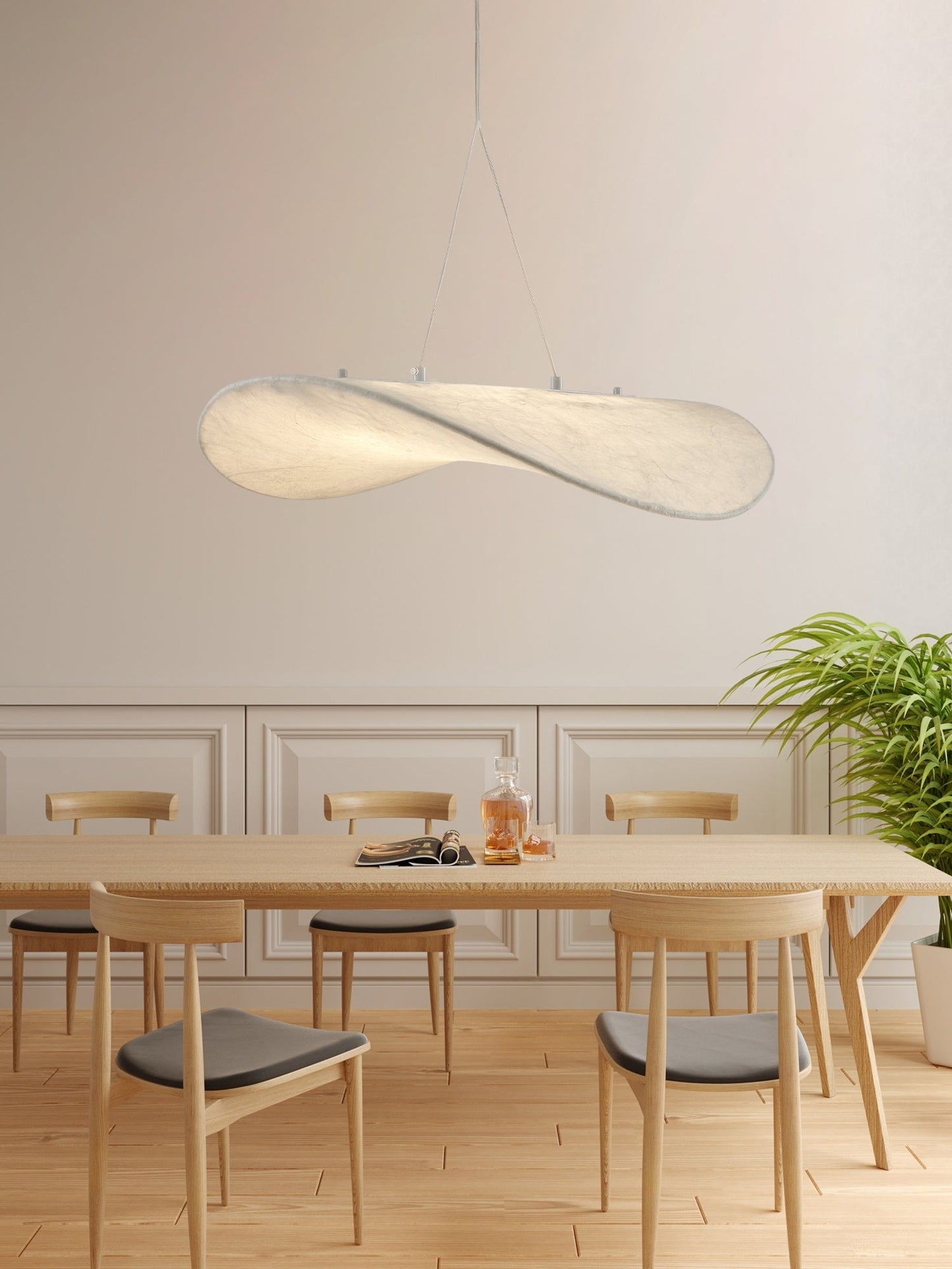 Tense Silk Drop light Pendant Light