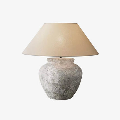 Terra Cotta Etruscan Urn Portable lamp Table Lamp