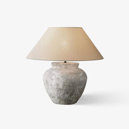 Terra Cotta Etruscan Urn Portable lamp Table Lamp