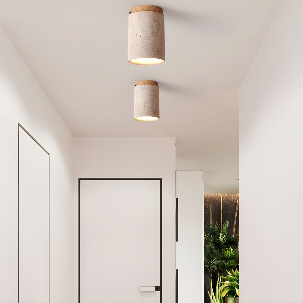 Terra Cylinder Overhead fixture Ceiling Light