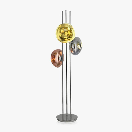 Three Lava Glass Ambient Floor Lamp Floor Lamp