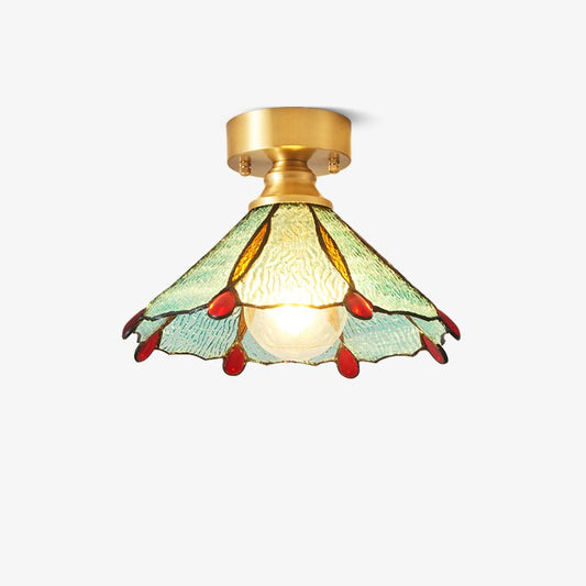 Tiffany Floral Ceiling-mounted light Ceiling Lamp