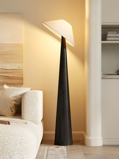 Tilt Hat Wooden Standing Lamp Floor Lamp