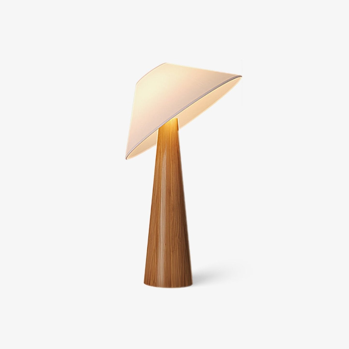 Tilt Hat Wooden Accent lamp Table Lamp